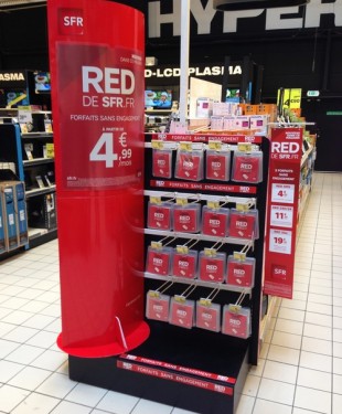 RED en grande distribution