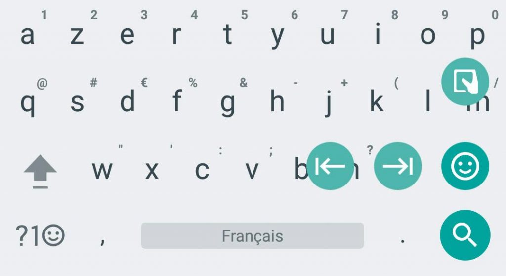 Mise à jour majeur sur le clavier Android de Google