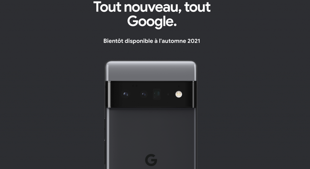 La série Google Pixel 6 est annoncée par Google