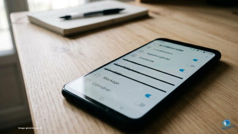 Cinq applis Android, et l'une a retiré trois permissions