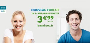 B&you 3,99 euro
