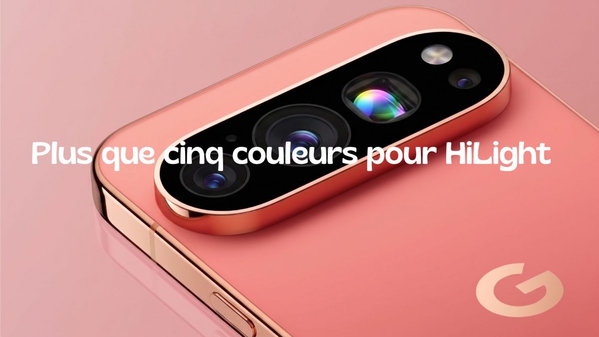 HiLight Pixel 11 Pro : 8 LED RVB bridées à 5 couleurs
