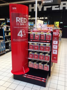RED en grande distribution
