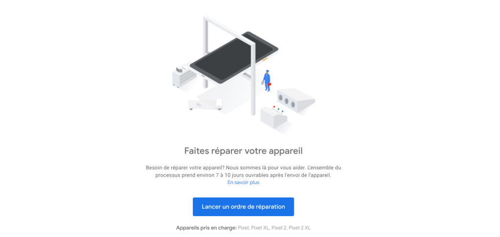 Google ouvre ses propres centres de réparation pour les Pixel.